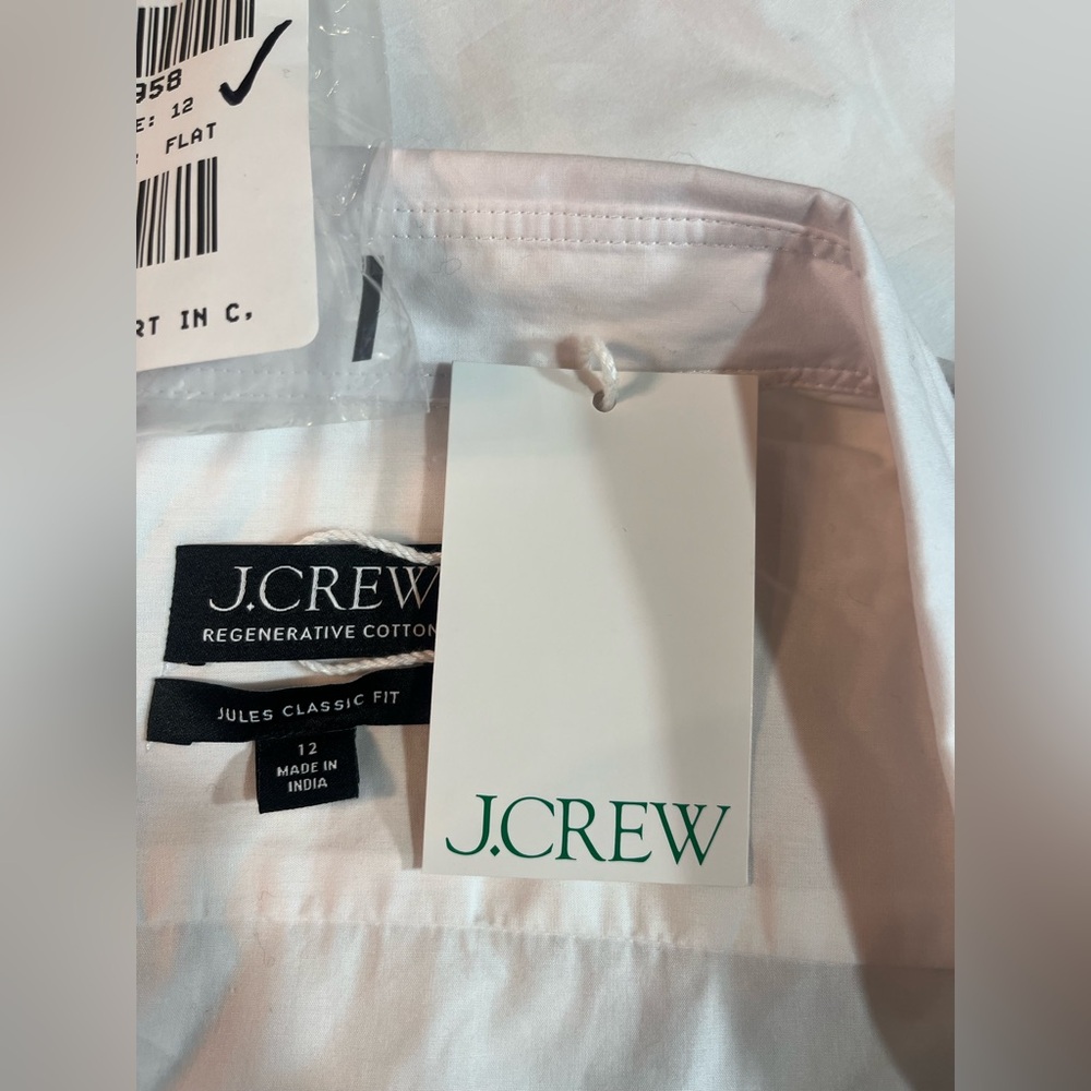 J.Crew Jules classic-fit shirt in cotton poplin - Picture 9 of 11